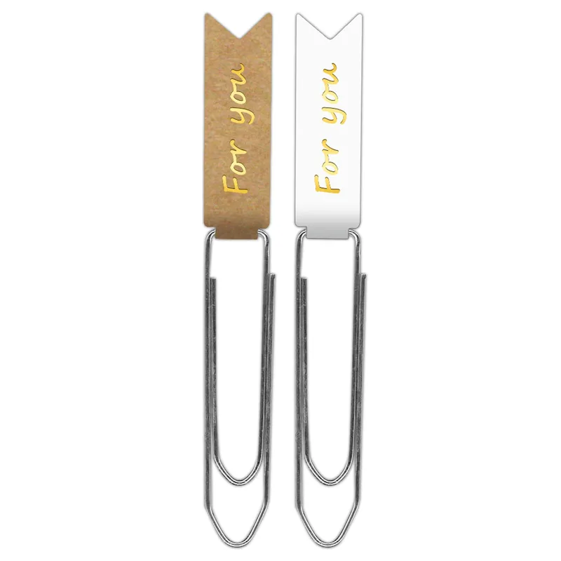 Paper Clips "For you" gold