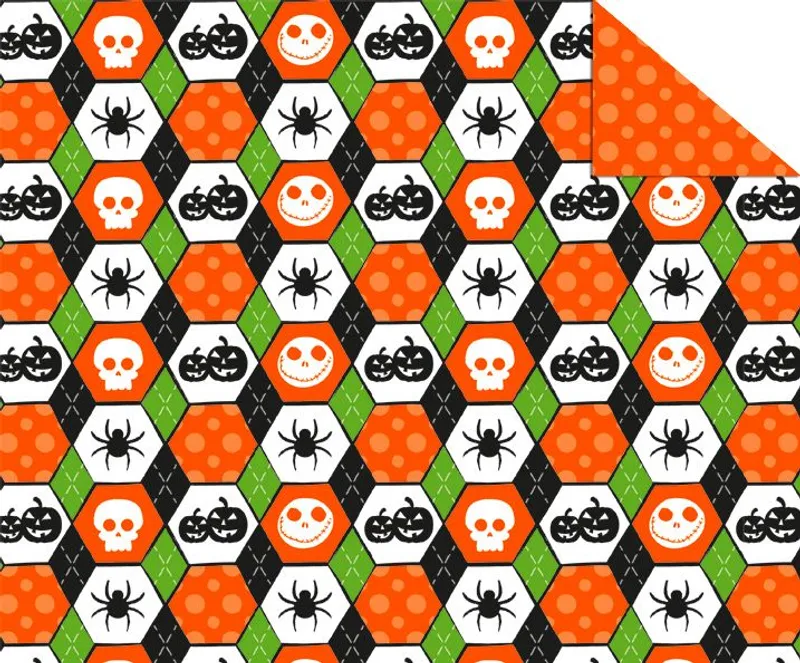 Fotokarton "Happy Halloween" 49,5 x 68 cm - 10 Bogen