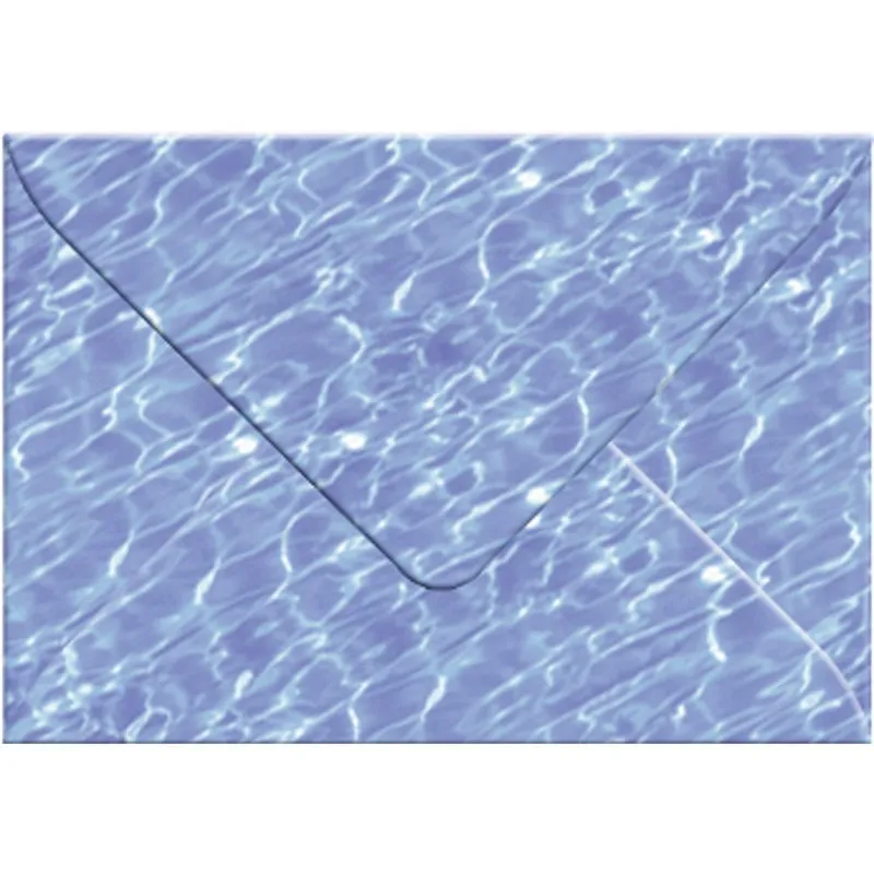 Transparentpapier-Kuverts "Elemente" 115 g/qm Wasser - 5 Stück