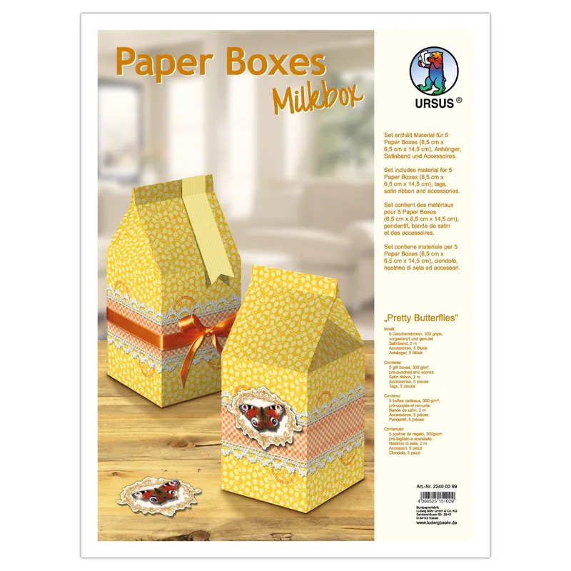 Paper Boxes "Pretty Butterlies"