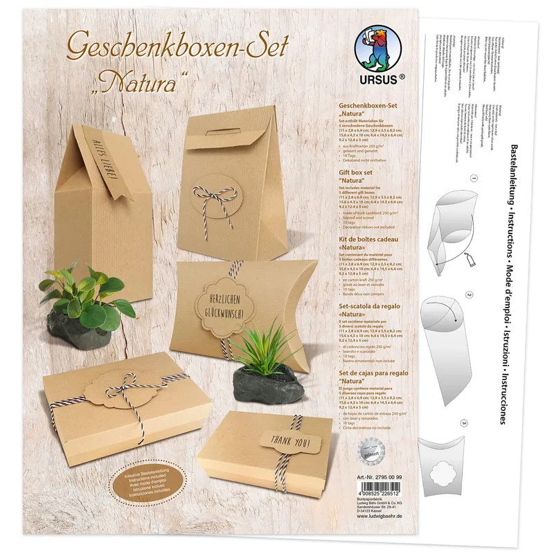 Geschenkboxen-Set "Natura"