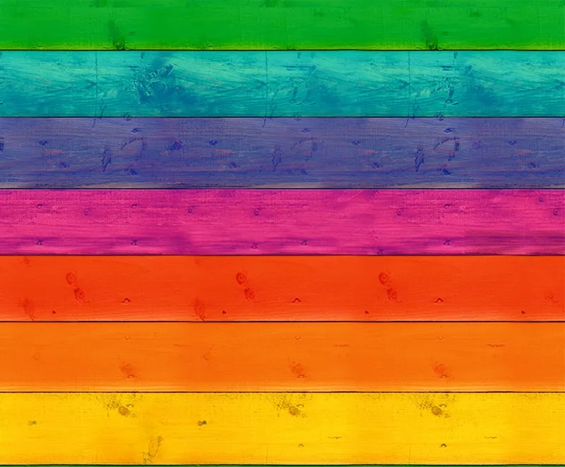Fotokarton "Regenbogen" 49,5 x 68 cm - 10 Bogen