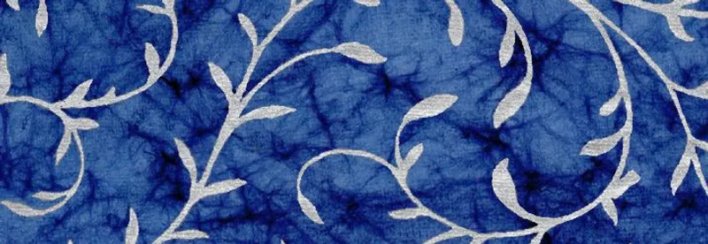 Batikpapier "Accanthus" 23 x 33 cm - 5 Blatt