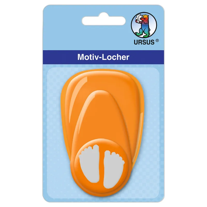 Motiv-Locher "mittel" Baby-Füße