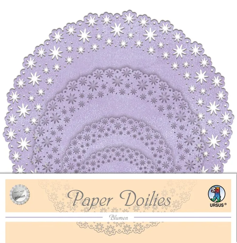Paper Doilies "Starlight" Blumen