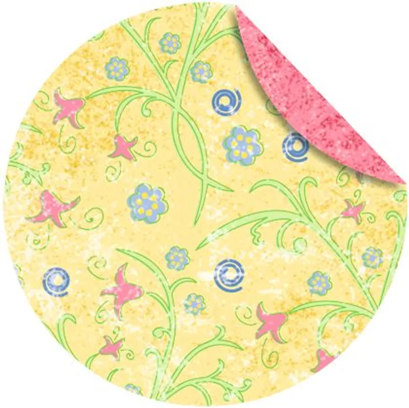 Faltblätter Florentine "Parasido"  ø 10 cm