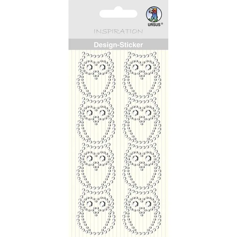 Design Sticker "Eulen" transparent