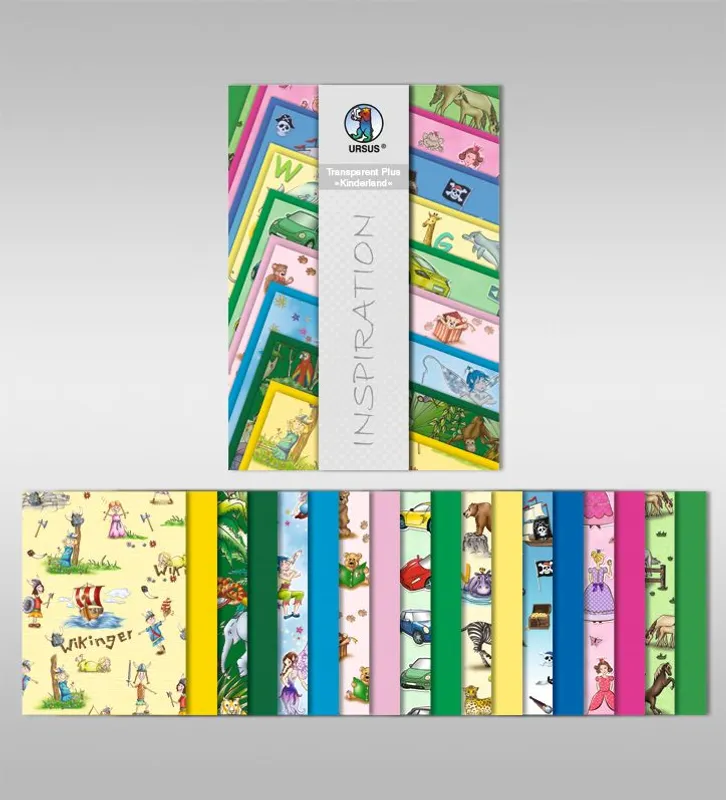 Transparentpapier Plus "Kinderland" DIN A4 - 18 Blatt