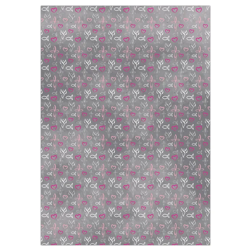 Designkarton "Religion pink" DIN A4 Motiv 02 - 25 Blatt