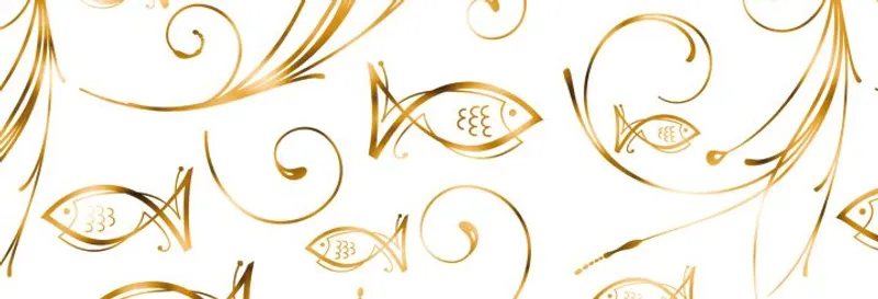 Designkarton "Charity" gold DIN A4 - 25 Blatt