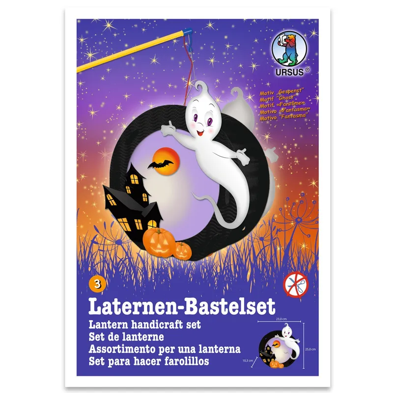 Laternen-Bastelset Gespenst Easy Line 3
