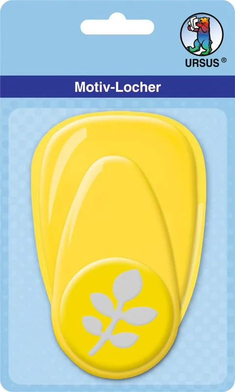 Motiv-Locher "groß" Blattzweig