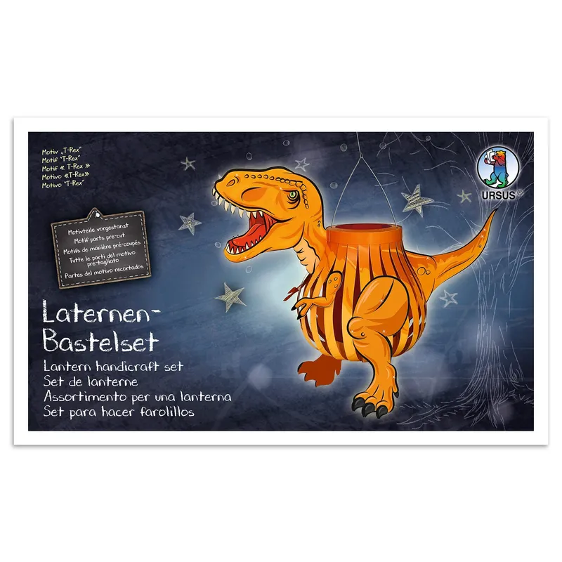 Laternenbastelset "T-Rex"