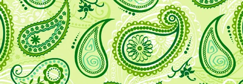 Transparentpapier "Paisley" 50 x 61 cm - 5 Rollen