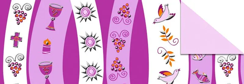 Designkarton "Glory" brombeer DIN A4 Motiv 02 - 25 Blatt