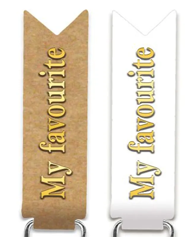 Paper Clips "My favourite" gold