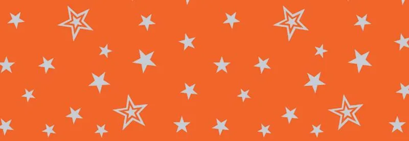 Transparentpapier "Silver Stars" 50 x 61 cm - 5 Rollen