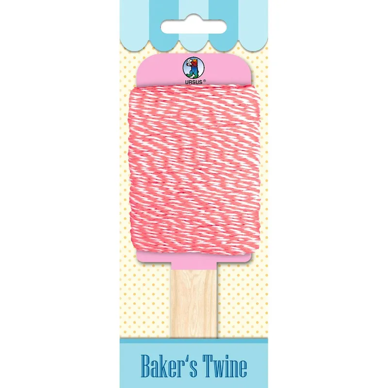 Baumwollgarn Baker's Twine rosa
