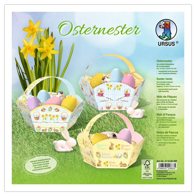 URSUS® Bastelset Osternester