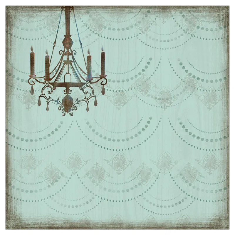 Scrapbooking Papier "Nostalgie" - 25 Blatt