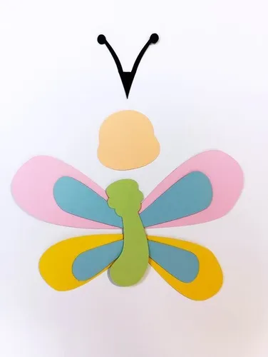 Einzelteile von der Libelle