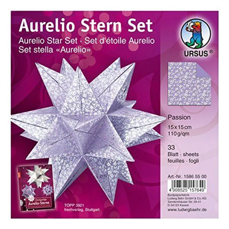 Faltblätter Aurelio-Stern "Passion"