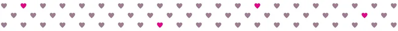 Masking Tape "Herzen" taupe/pink, 1 Rolle