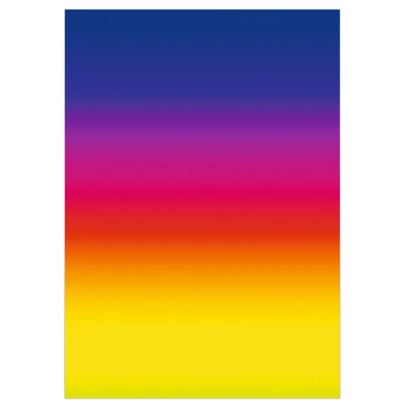 Regenbogen-Fotokarton DIN A4 - 50 Blatt sortiert