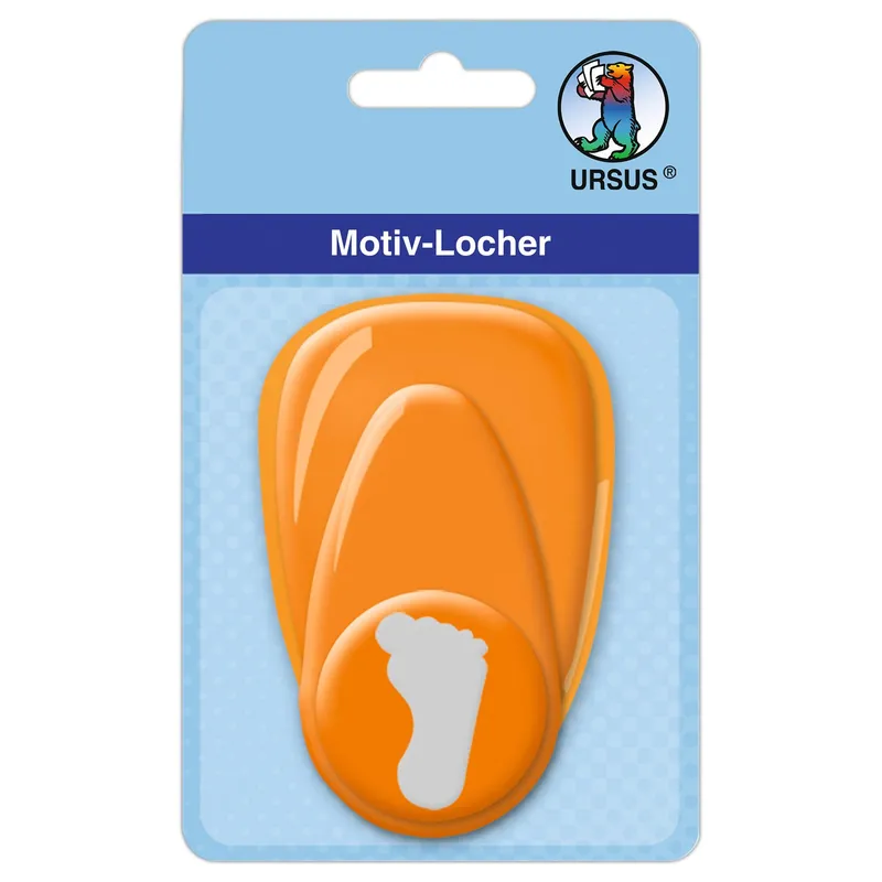 Motiv-Locher "mittel" Fuß
