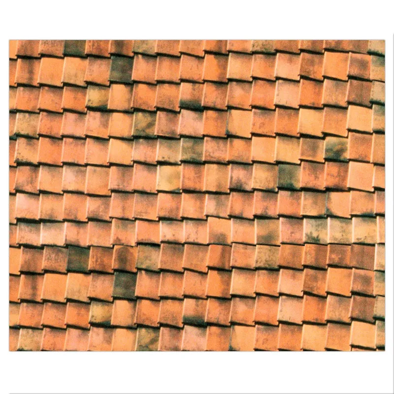 Motiv-Fotokarton 49,5 x 68 cm Dachziegel