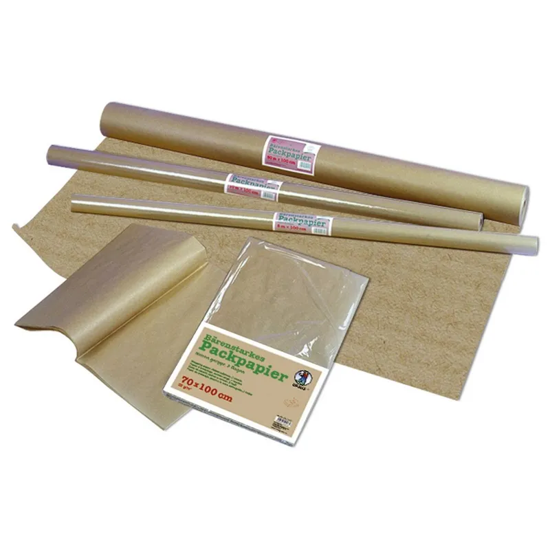 Packpapier gerippt 80 g/qm - 1 Rolle