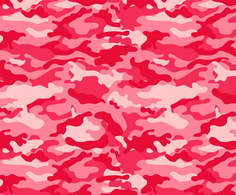 Motiv-Fotokarton 49,5 x 68 cm Camouflage rosa