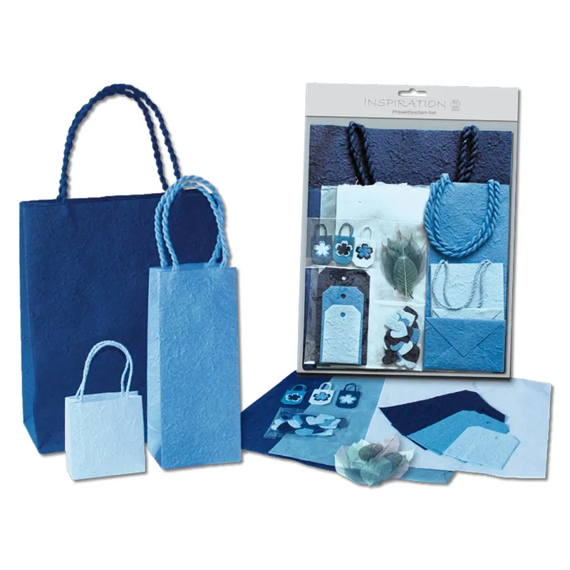 Präsenttaschen-Set "blau"