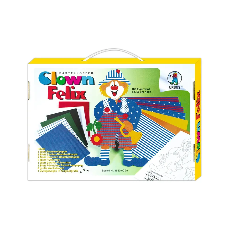 Bastelkoffer "Clown Felix"