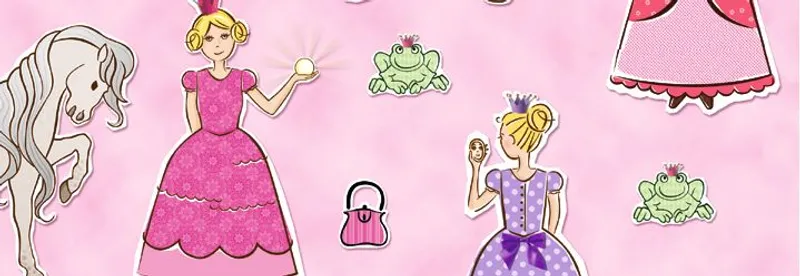 Transparentpapier "Kinderland" DIN A4 Prinzessin - 25 Blatt