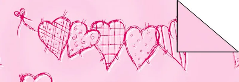 Tonkarton "Heartbeat" 220 g/qm 49,5 x 68 cm Sweetheart - 10 Bogen