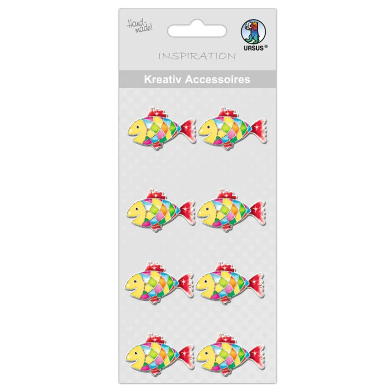 Kreativ Accessoires "bunte Fische"