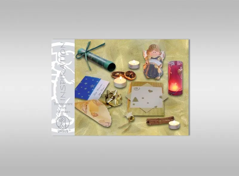 Transparentpapier mini "X-mas 1" DIN A6 - 60 Blatt