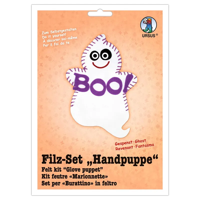 Filz-Set "Handpuppe" Gespenst