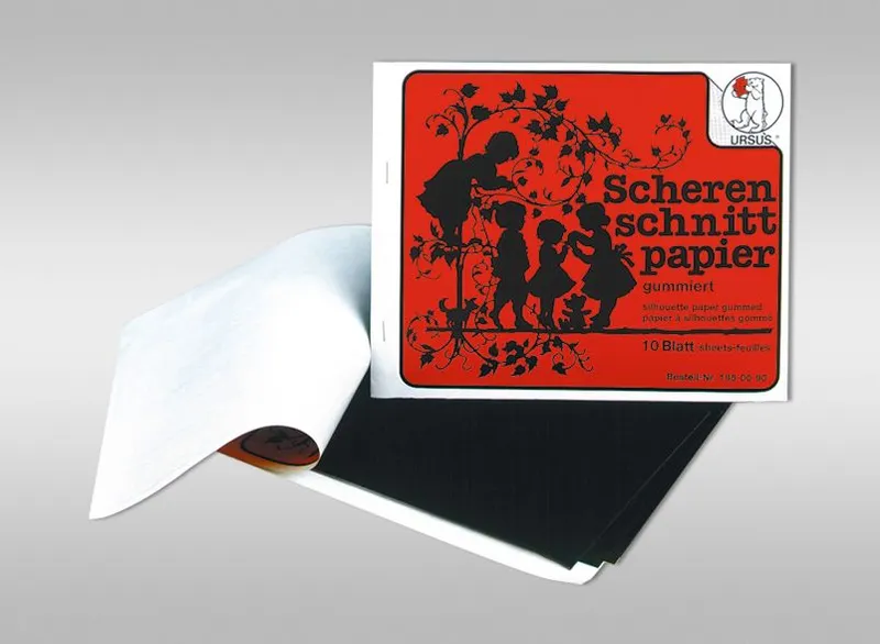 Scherenschnittpapier gummiert 80 g/qm 70 x 100 cm - 100 Bogen