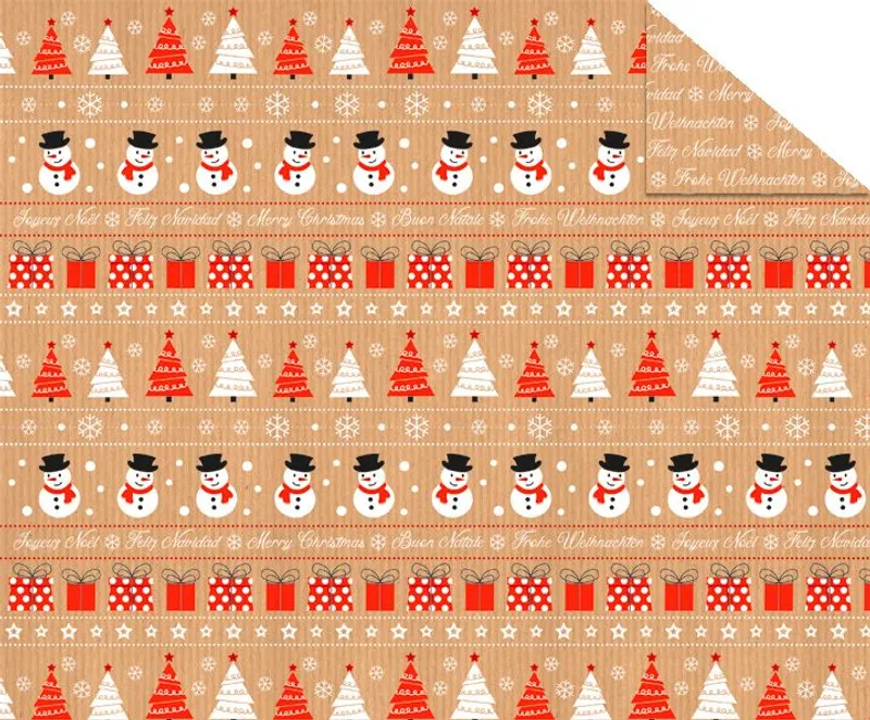 Fotokarton "Christmas Time" 49,5 x 68 cm - 10 Bogen