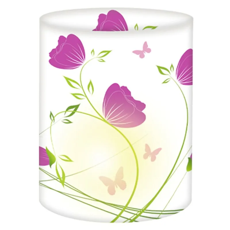 Mini-Tischlichter "Ambiente" Mohnblumen - Motiv 19