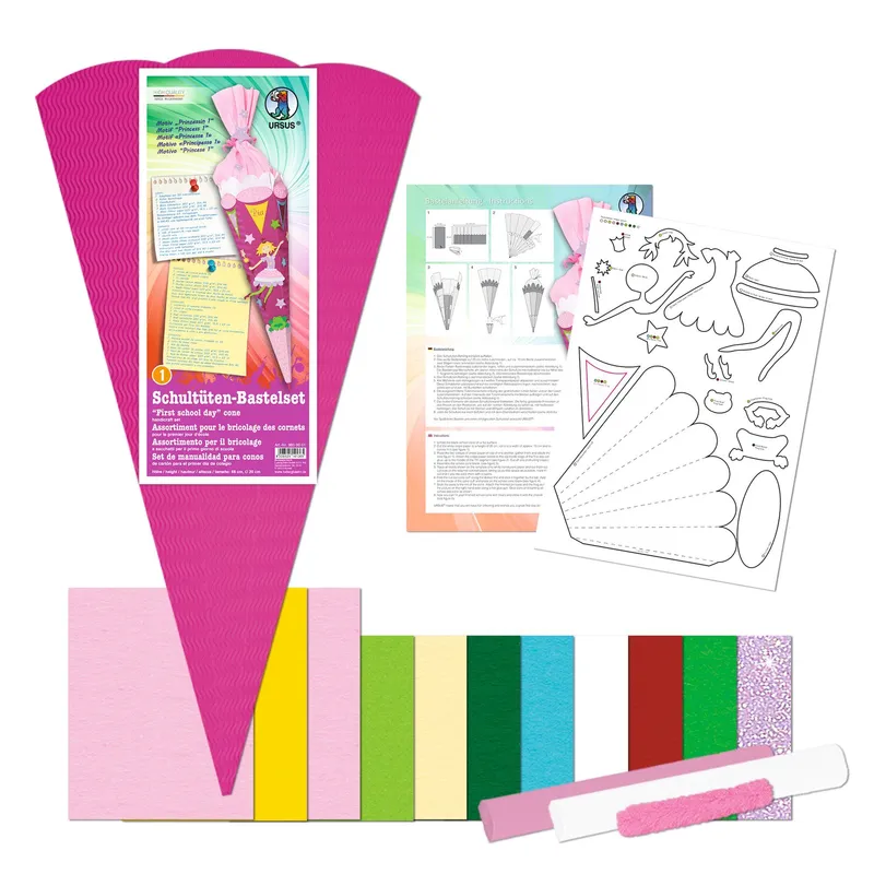 Schultüten-Bastelset "Prinzessin"