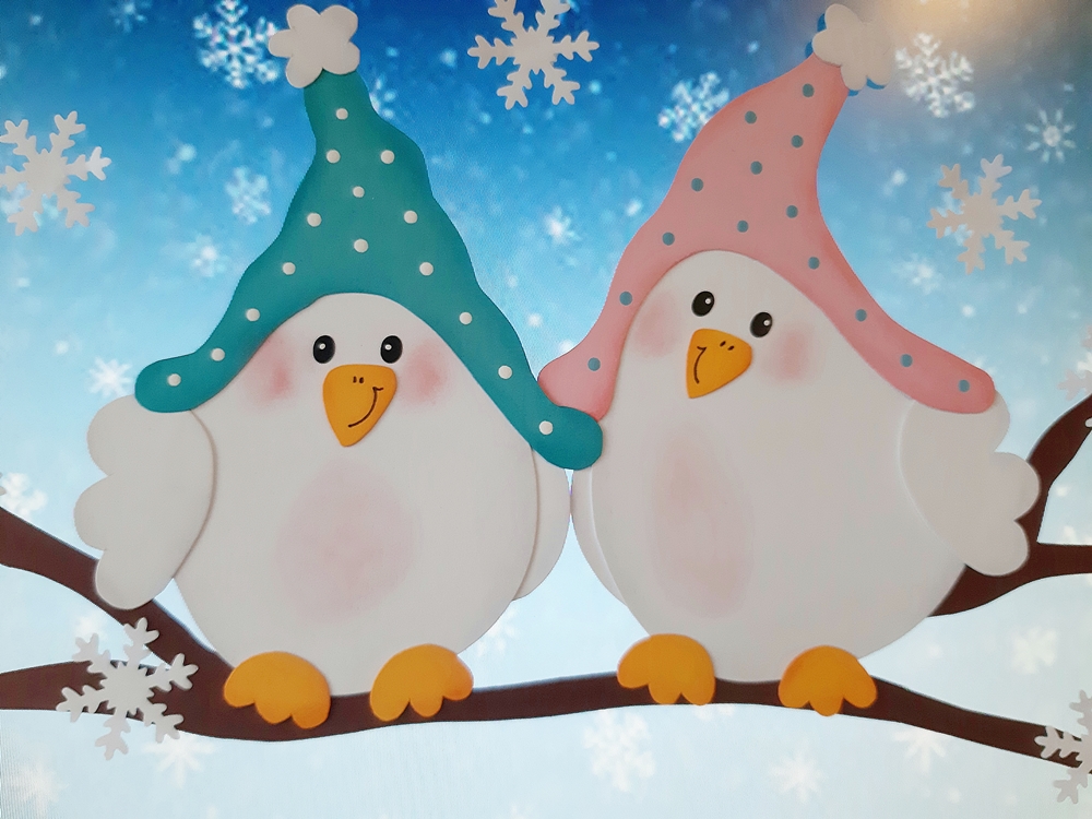 Winter-Vögel – Eine idee aus dem Kreativ-Blog