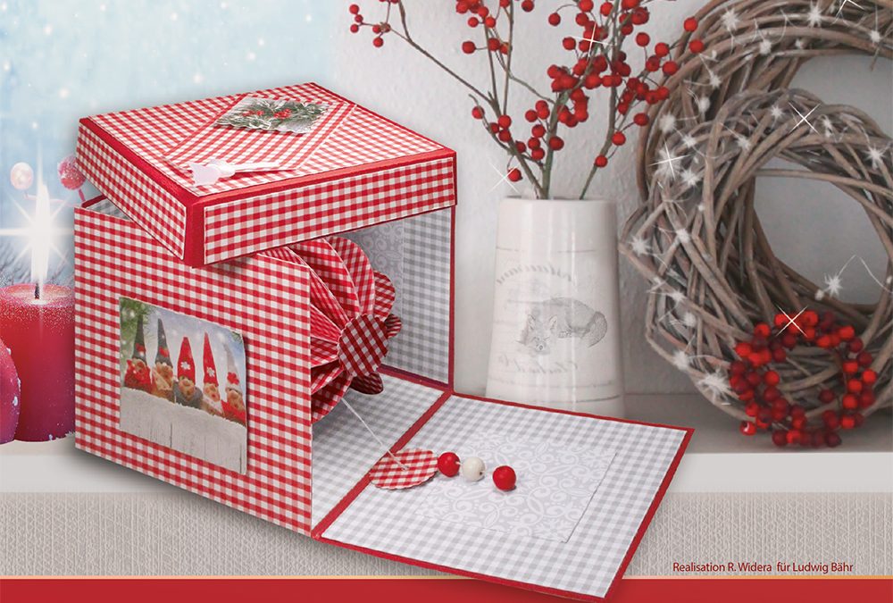Weihnachtsbox Explosion