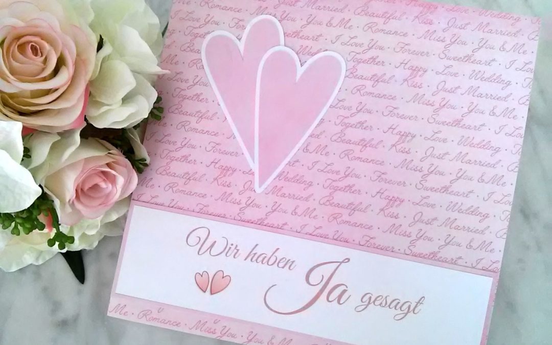 Gästebuch Hochzeit — Wir haben Ja gesagt