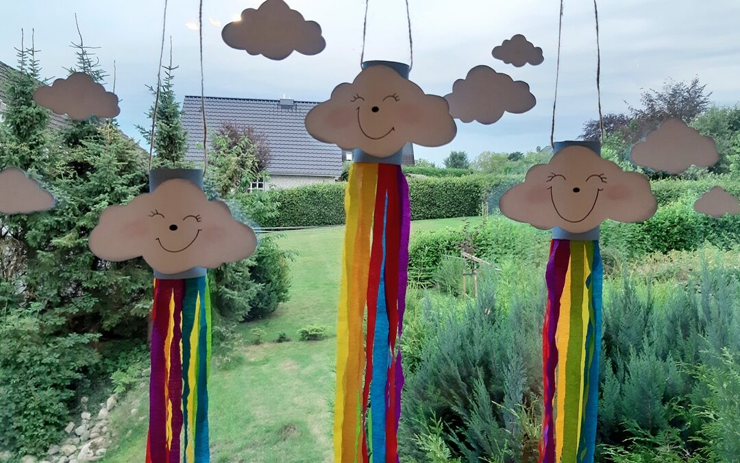 Regenbogen Windspiel