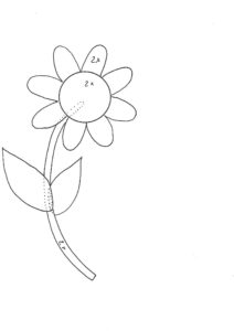 Vorlage Blume – Kreativ-Blog