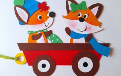 Bastelpackung Familie Fuchs