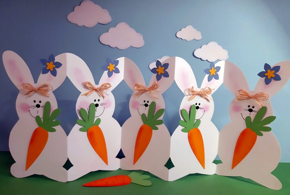 Leporello, Hasen mit Karotten